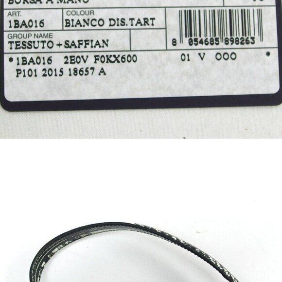 PRADA White Saffiano Bag - Picture 7 of 10